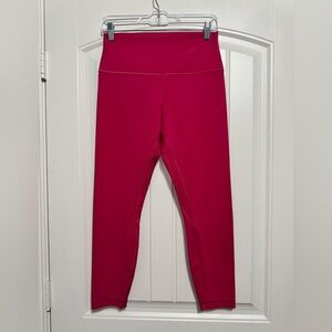 NWT Lululemon Align High-Rise Pant 25" in Raspberry Coulis Size 10